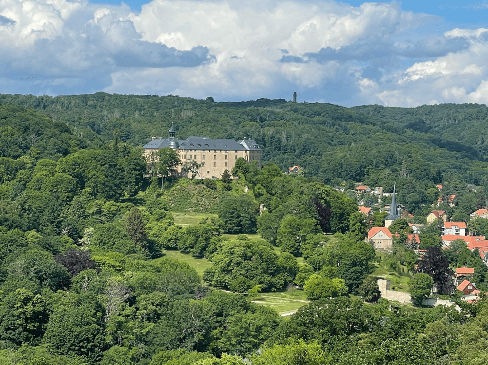 Blankenburger Großes Schloss in den Harzer Bergen