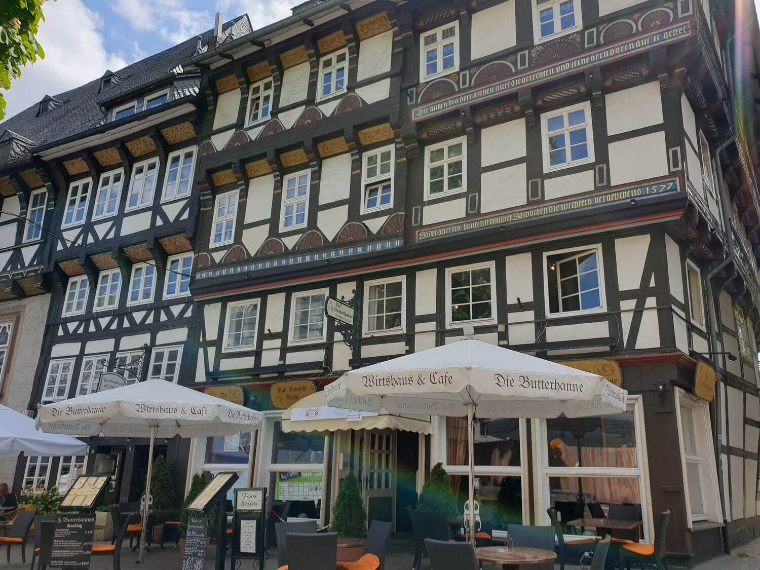 Fachwerkgebäude in Goslar