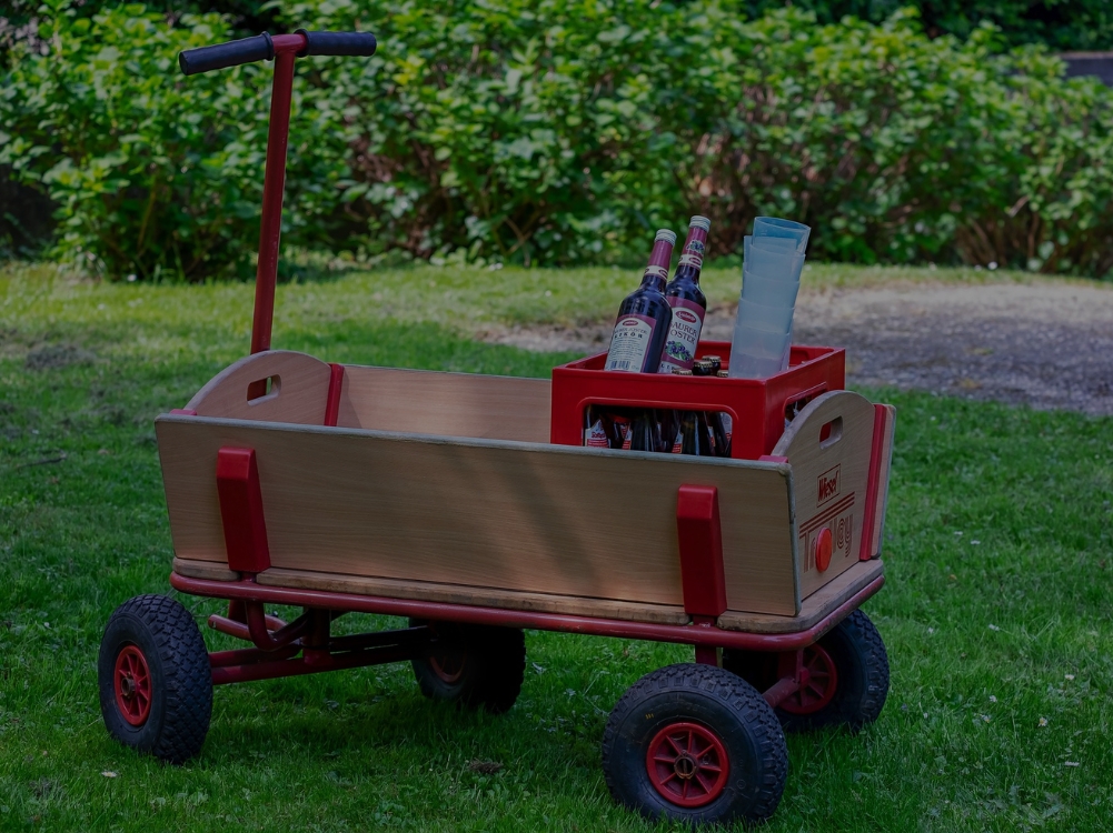 Bollerwagen für den Herrentag