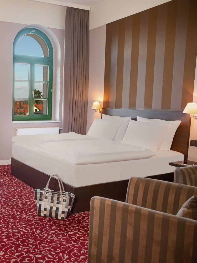 Gemütlich schlafen im Schlosshotel