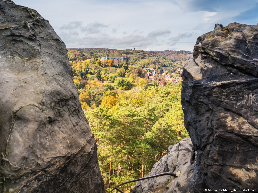 Blick vom Großvaterfelsen