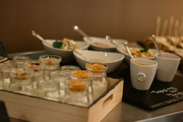 Veganes Buffet Schlosshotel