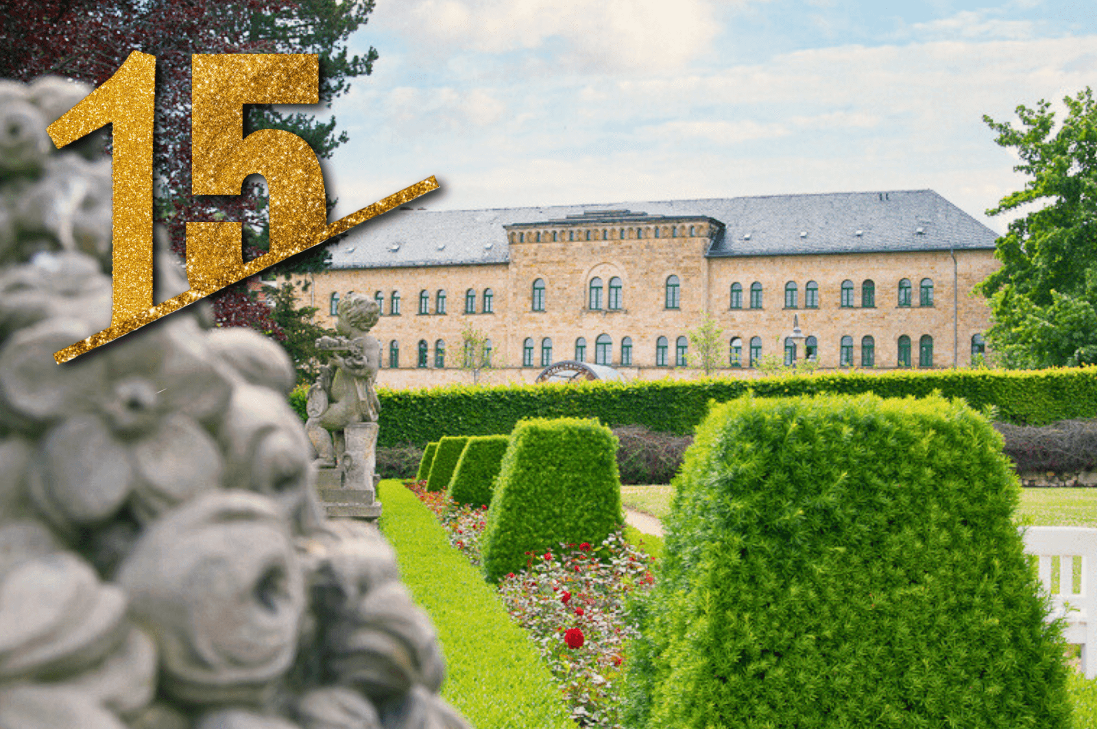 15 Jahre Jubilaeum Schlosshotel Blankenburg