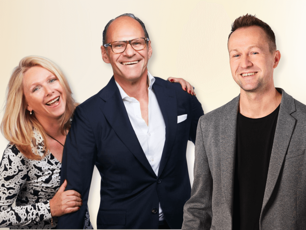 Suzann & Frank Heinemann mit Andreas Cyriax