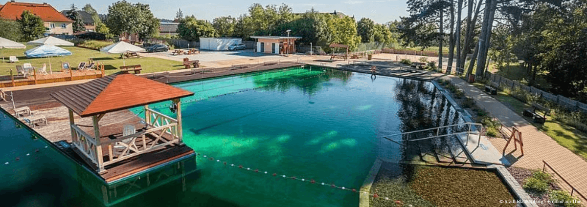 Biologisches Freibad am Thie in Blankenburg
