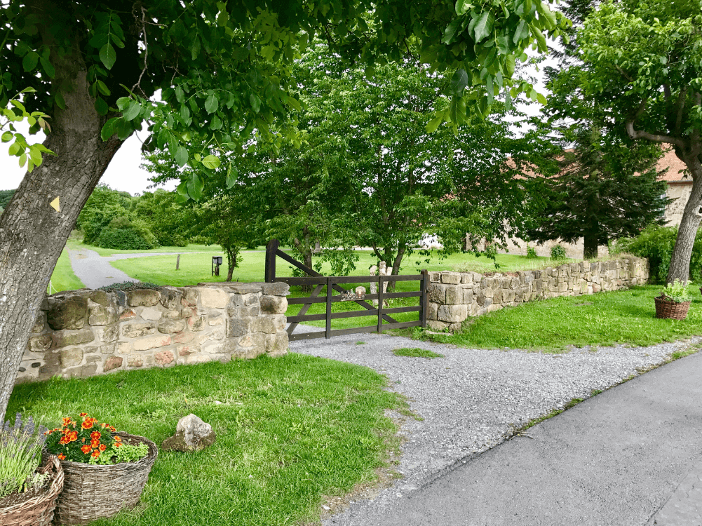 Park vom Kloster Michaelstein in Blankenburg