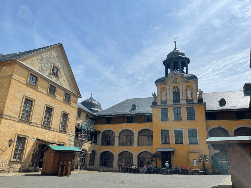 Innenhof vom Großen Schloss in Blankenburg