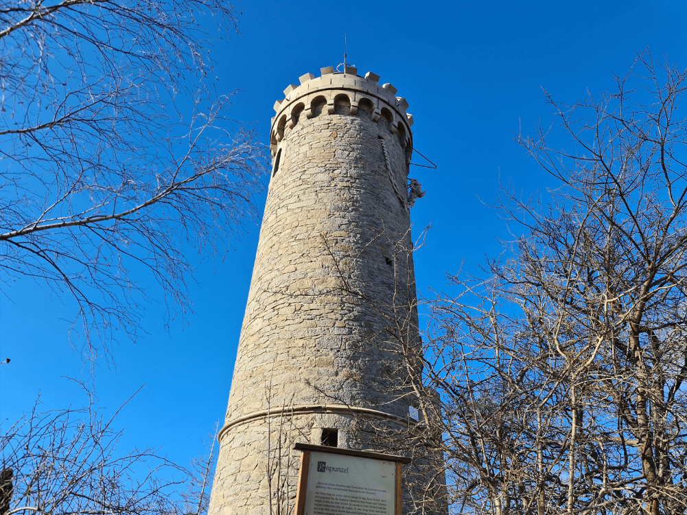 Rupunzelturm am Märchenweg in Wernigerode