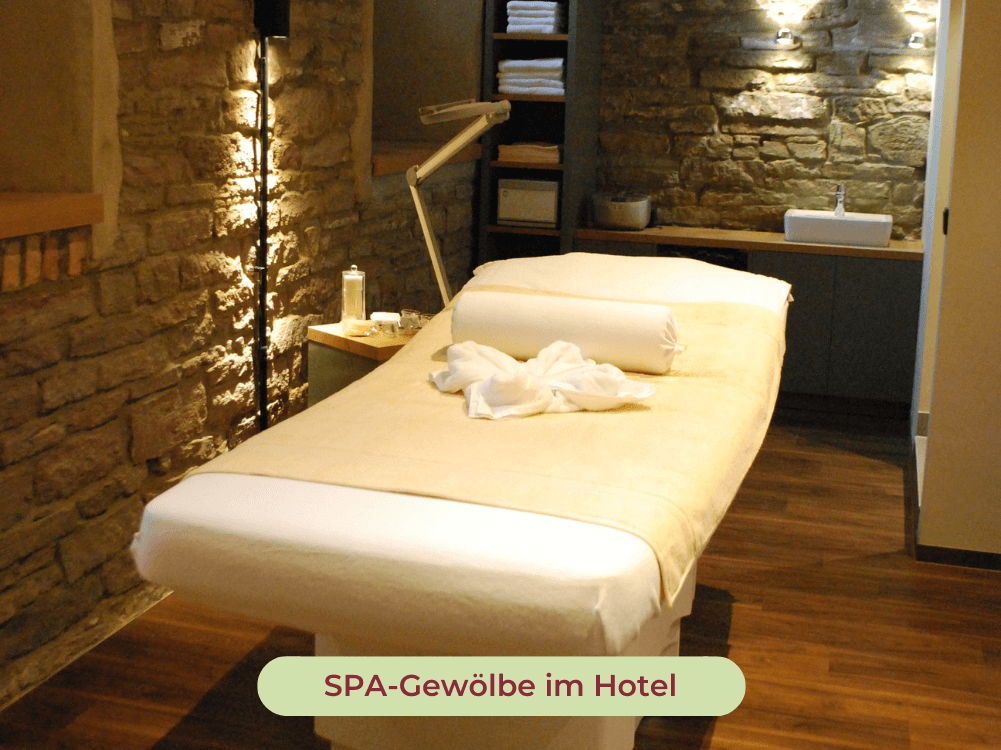 Behandlungsraum im SPA-Gewölbe
