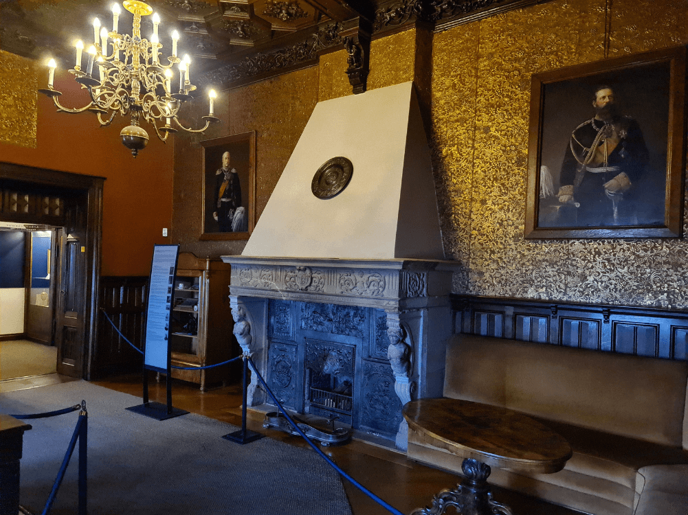 Kaminzimmer im Schloss Wernigerode