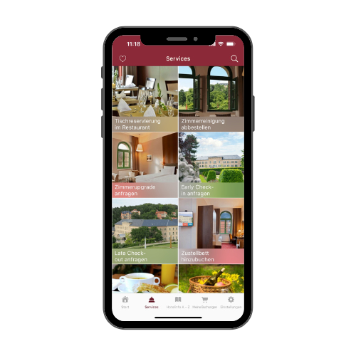 Dieses Services bietet dir unsere Schlosshotel Blankenburg App