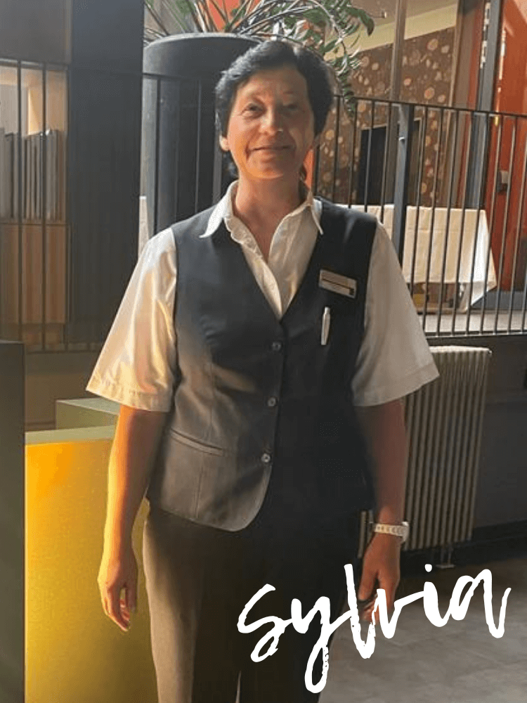 Sylvia Scheller im Schlosshotel Blankenburg