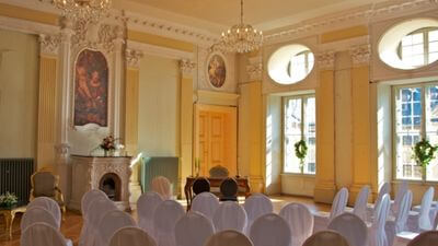Saal für Trauungen im Blankenburger Großen Schloss