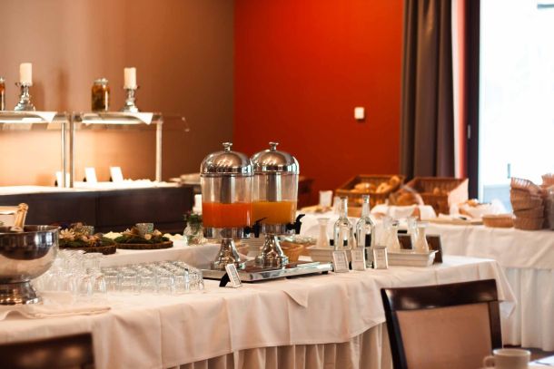 Frühstücksbuffet im Hotel