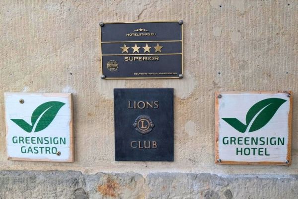 Schilder GreenSign Zertifizierung