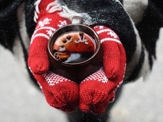 Weihnachtsfeier Aperitif im Schlosshotel