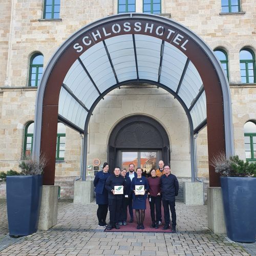GreenSign für das Schlosshotel Blankenburg